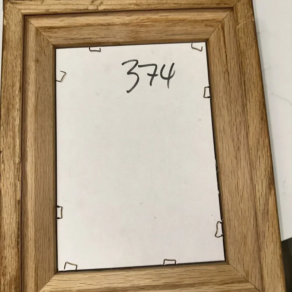 5x7 picture frame solid wood